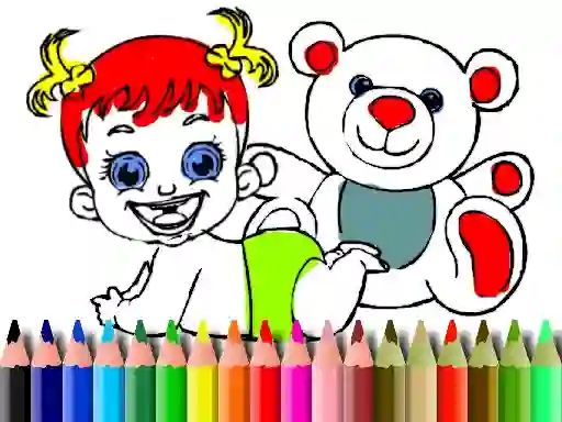 Gioco Back To School: Baby Doll Coloring in linea