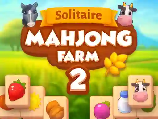 Gioco Solitaire Mahjong Farm 2 in linea
