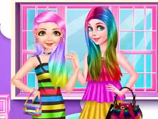 Gioco Princess Rainbow Look in linea