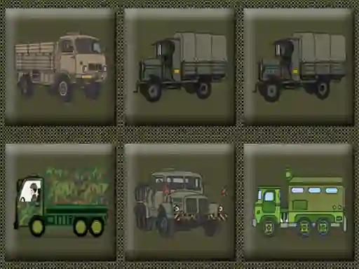 Gioco Army Trucks Memory in linea