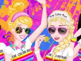Gioco Princess Color Run in linea