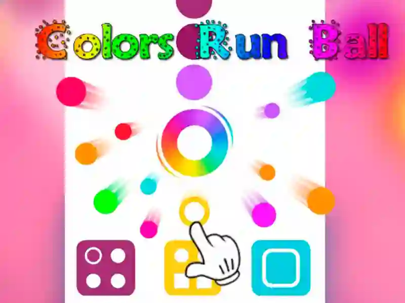 Gioco Colors Run Ball in linea