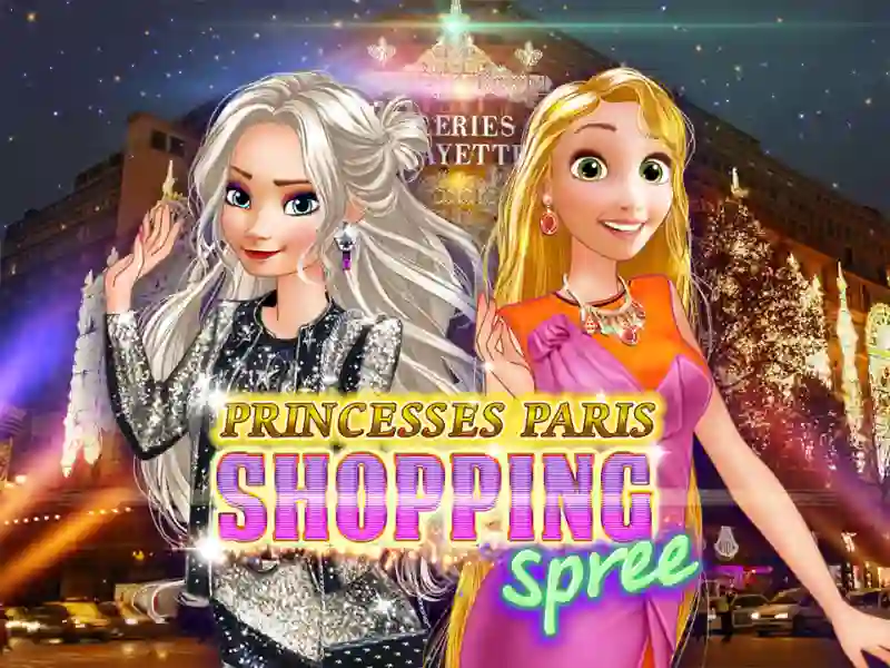 Gioco Princesses in Paris: fun shopping in linea