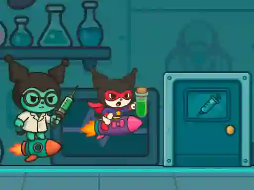 Gioco Kitty Kuro Lab Escape in linea