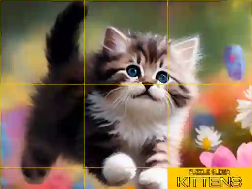 Gioco Puzzle Sliding Kittens in linea