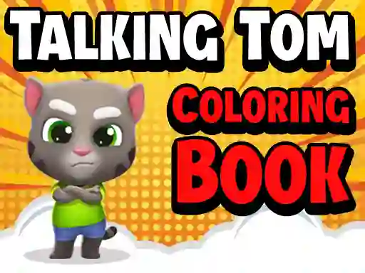 Gioco Talking Tom Coloring Books in linea