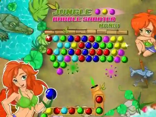 Gioco Jungle Bubble Shooter Mania in linea
