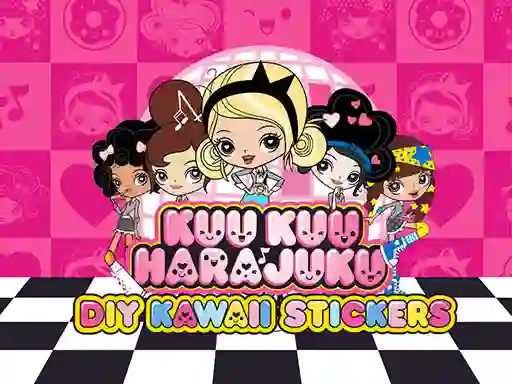 Gioco Kuu Kuu Harajuku Stickers in linea