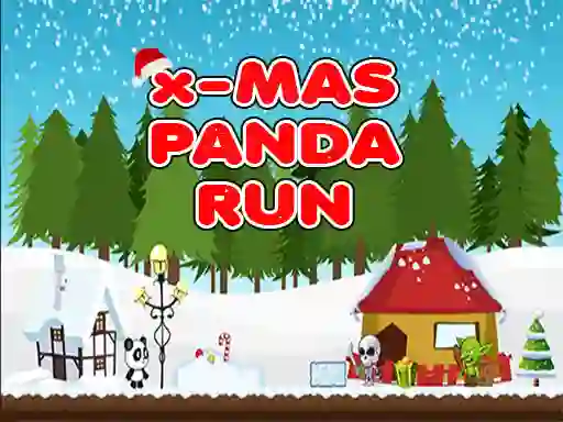 Gioco X-mas Panda Run in linea
