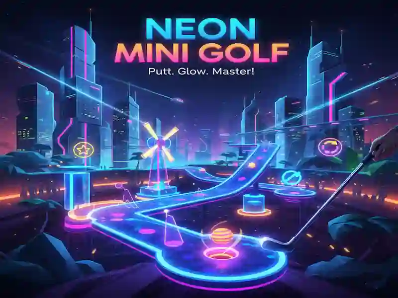 Gioco Neon Mini Golf in linea