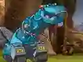 Gioco Dinotrux builder create & print in linea