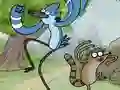 Gioco Regular show spot the difference in linea