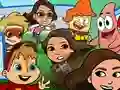 Gioco Nickelodeon Tag attack in linea