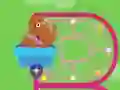 Gioco 123 Sesame Street: Snuffy's Letter Car in linea