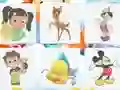 Gioco Cartoon Characters: Memory in linea