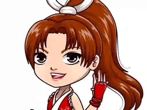 Gioco Chibi Fighter Dress Up Game in linea