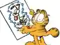 Gioco Garfield connects the dots in linea