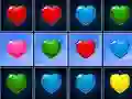 Gioco Hearts Match 3 in linea