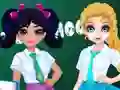 Gioco Jacqueline and Eliza School Bag Design Contest in linea