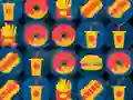 Gioco Fast Food Match 3 in linea