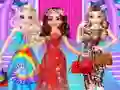 Gioco Princesses Different Style Dress Fashion in linea
