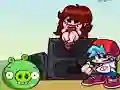 Gioco Friday Night Funkin' vs PIG from Angry Birds in linea