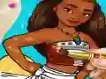 Gioco Moana Coloring Book in linea