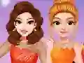 Gioco Princesses Ice Skating Dress Up in linea