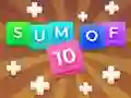 Gioco Sum Of 10: Merge Number Tiles in linea