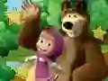 Gioco Little Girl And The Bear Hidden Stars in linea