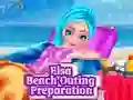 Gioco Elsa Beach Outing Preparation in linea