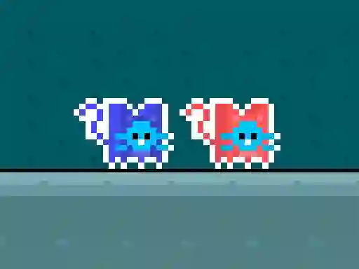 Gioco Red and Blue Cats in linea
