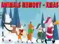Gioco Animals Memory - Xmas in linea