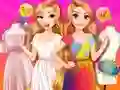 Gioco Princesses Outfit Coloring in linea