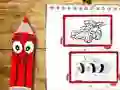 Gioco Back To School Cars Coloring Book in linea