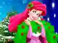 Gioco Ariel The Little Mermaid Christmas Dres Up in linea