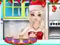 Gioco Frozen Christmas Cupcake Maker in linea