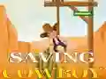 Gioco Saving cowboy in linea