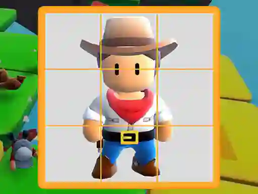 Gioco Stumble Boys Sliding Puzzle in linea