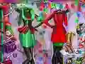 Gioco Xmas shopping window in linea