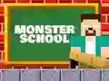 Gioco Monster School: Roller Coaster & Parkour in linea