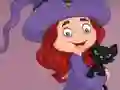 Gioco G2E Happy Witch Girl And Cat Room Escape in linea