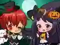 Gioco Halloween Chibi Couple in linea