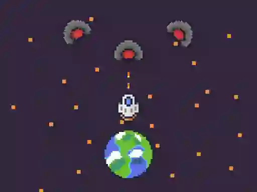 Gioco Pixel Protect Your Planet in linea