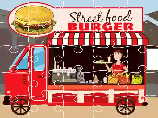 Gioco Burger Trucks Jigsaw in linea
