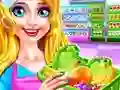 Gioco Supermarket Girl Cleanup in linea