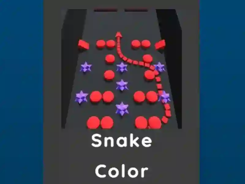 Gioco Snake Color in linea