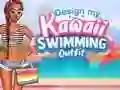 Gioco Design My Kawaii Swimming Outfit in linea