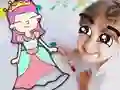 Gioco Coloring Book: Prince And Princess in linea