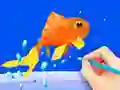 Gioco Coloring Book: Fish in linea